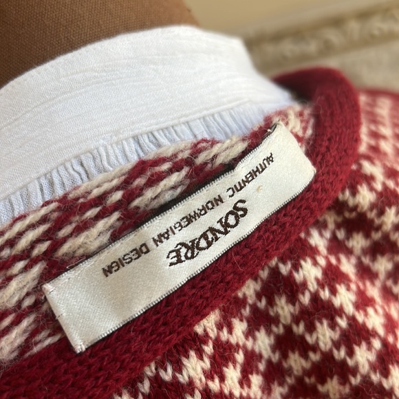Sondre Norwegian Virgin Wool Sweater Sz XL - Picture 5 of 6